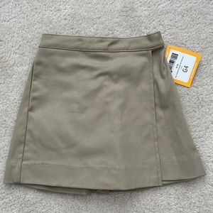 Girls Pull-On Uniform Skort